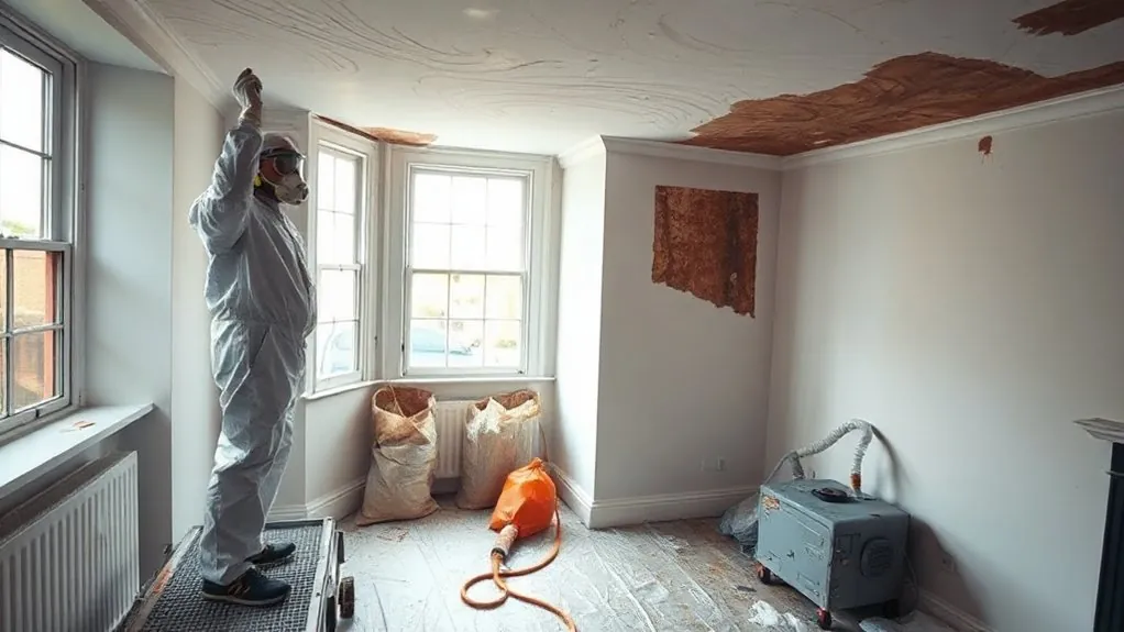 Asbestos Artex Removal in Poplar — HSE-licensed specialists