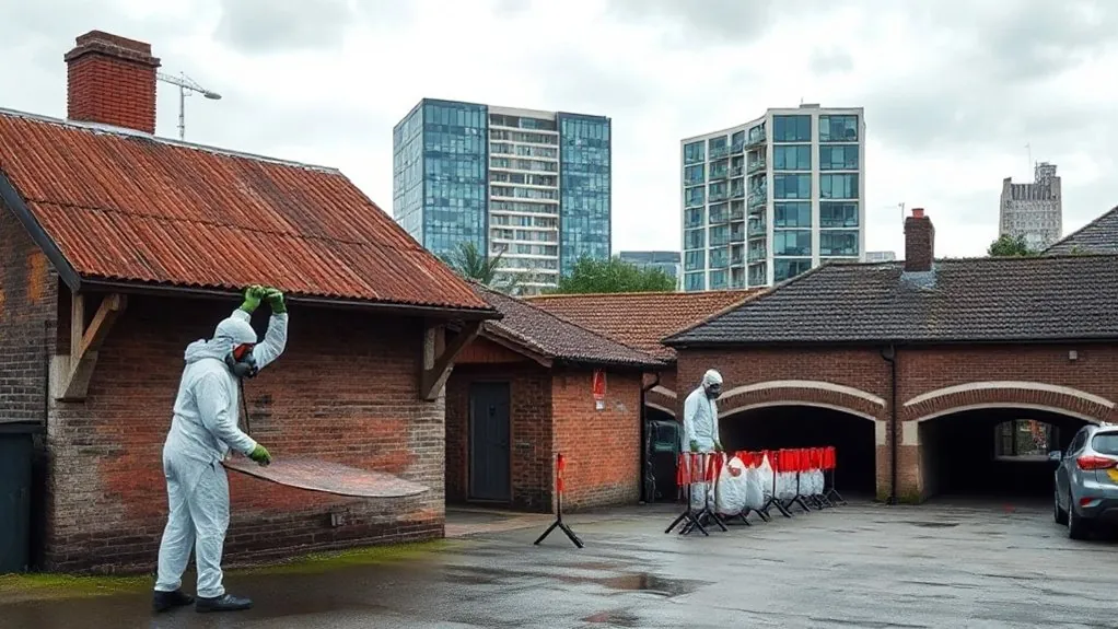 Asbestos Roof Removal in Poplar — HSE-licensed specialists