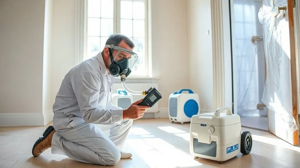4-Stage Clearance Testing in Poplar — HSE-licensed specialists