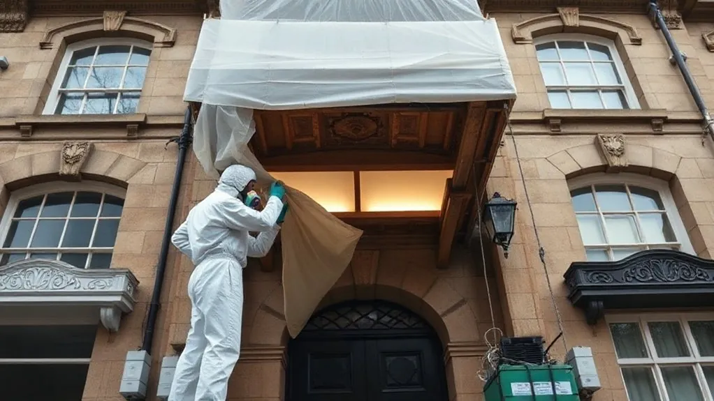 Listed Building Asbestos Removal in Poplar — HSE-licensed specialists
